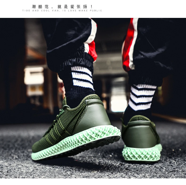 Новое поступление дышащие кроссовки мужские на шнуровке спортивные кроссовки Zapatillas спортивные мужские туфли уличные Прогулочные кроссовки