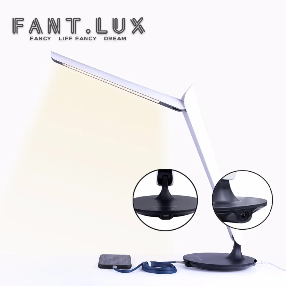 

table LED lamp USB charging Foldable book reading light Dimmable Adjustable intensity office Desk lamp Touch Switch desk light