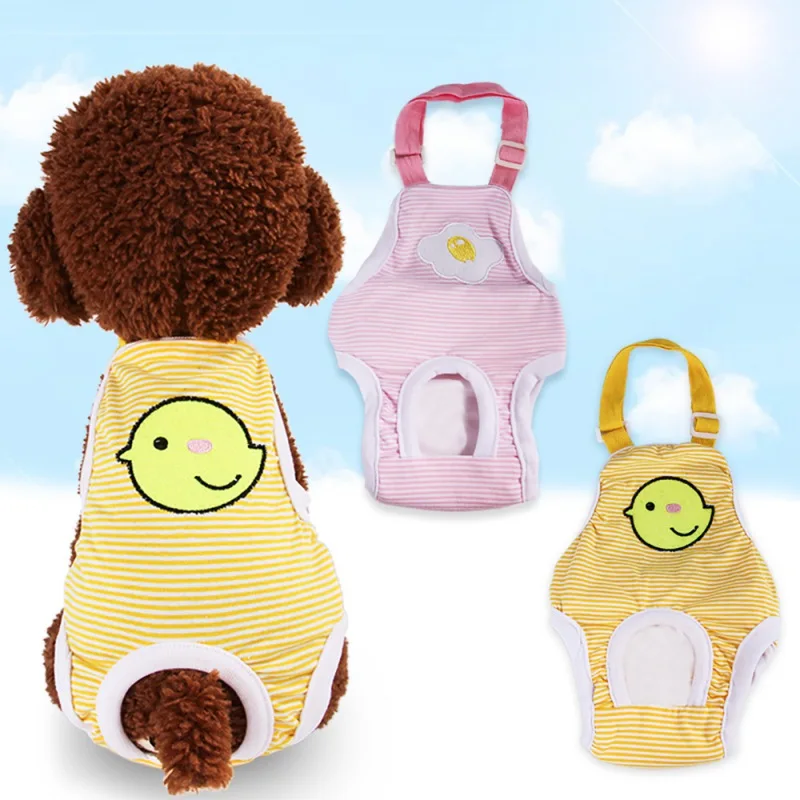 

Pet Puppy Trousers Dogs Diaper Underwear Cotton Shorts Sanitary Dogs Hygiene Physiological Panties Dog Trousers Supplies