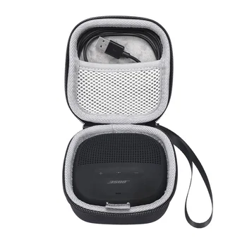 

2020 New PU Carry Protective Speaker Box Cover Pouch Bag Case For Bose SoundLink Micro Bluetooth Speaker-Extra Space for Cables