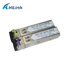 Бесплатная доставка! 80 км, легкая совместимость, 1490 нм, 1,25G BIDI SFP WDM SFP LC/SC разъем c DDM