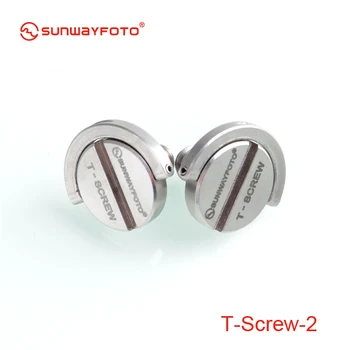 

SunwayFoto T-SCREW *2 Stainless Steel 1/4 Camera Mount Screw for Tripod Quick-Release Plates
