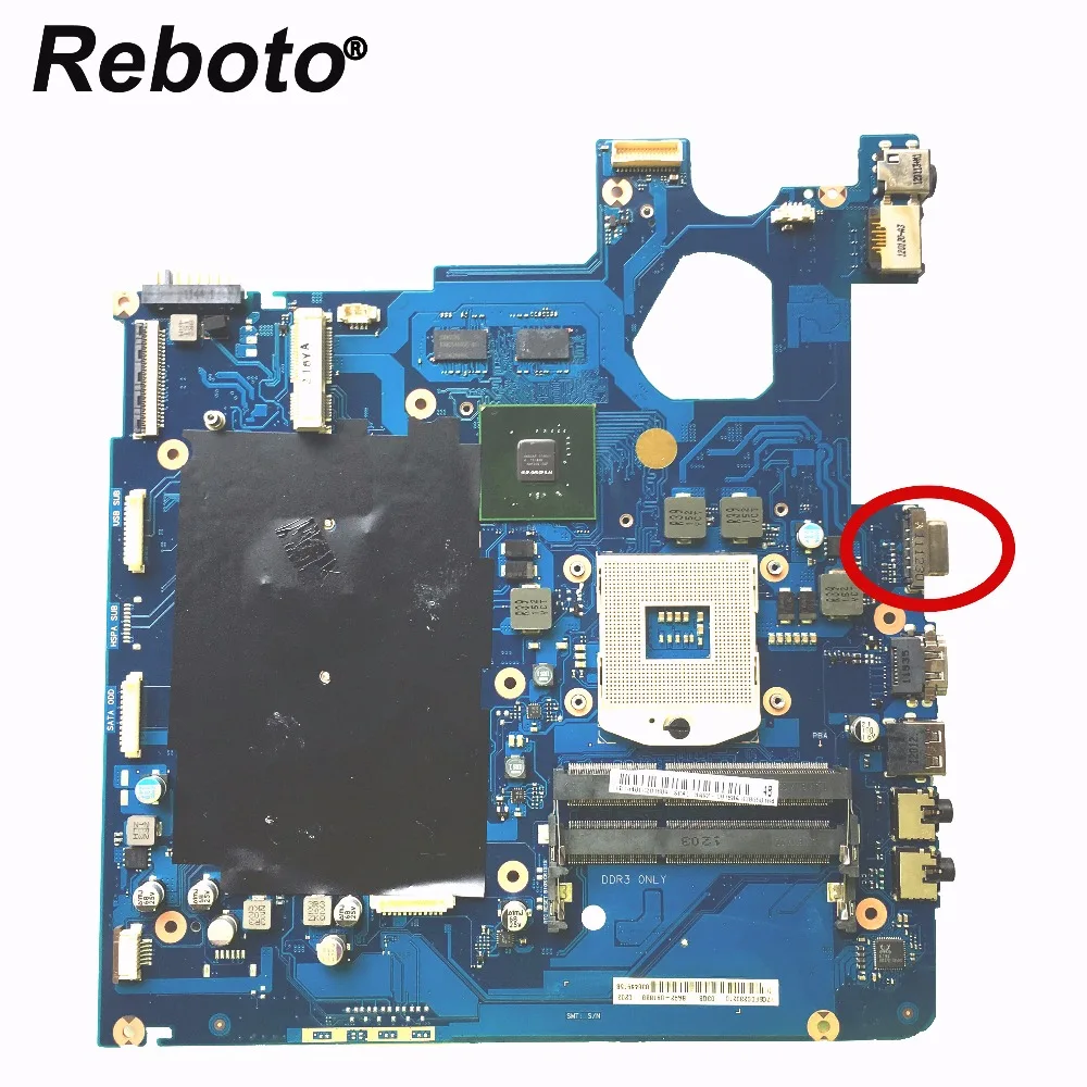 Reboto для samsung NP300E5Z 300E5Z материнская плата для ноутбука BA92-09188A BA92-09188B GT 520M X 1GB HM65 DDR3 Материнская плата протестирована