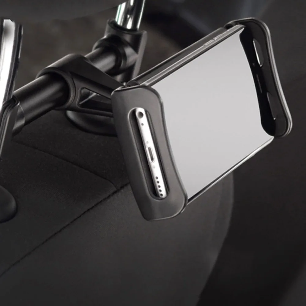 Universal Back Seat Car Phone Holder Extendable Rotatable Phone Tablet