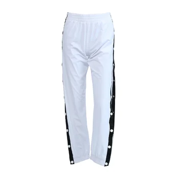 

2019 Fashion Women Pants Black White Loose Long Trouser Street Style Pantalones Mujer Loose Pants Women Wide Leg Pants