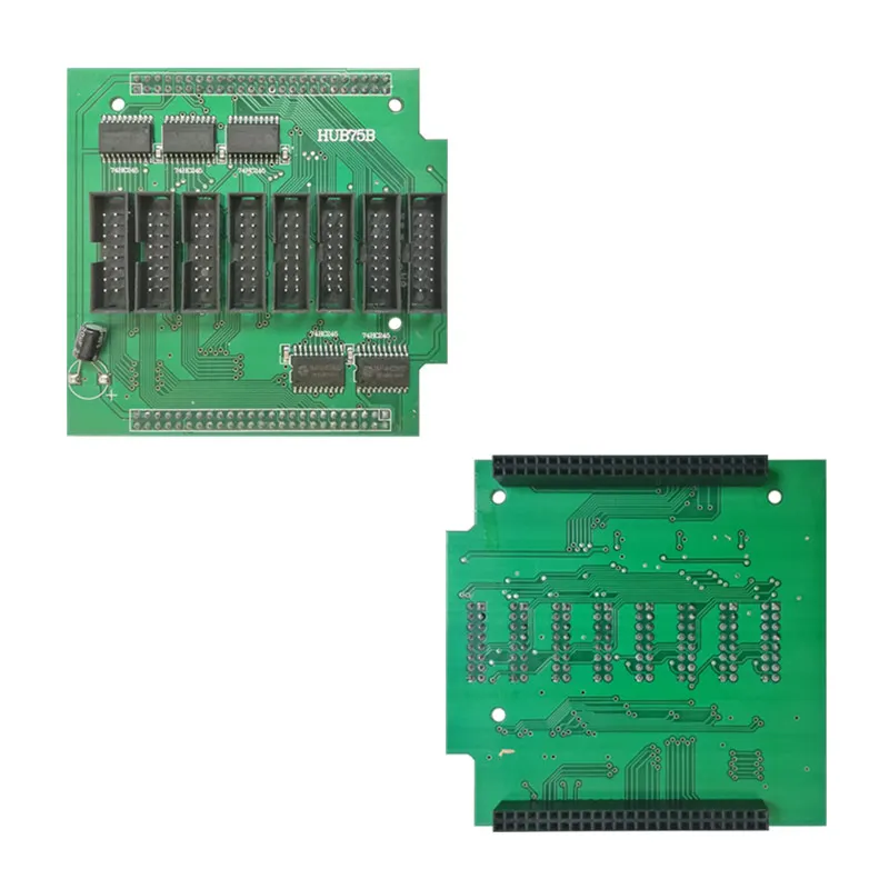 Полноцветный светодиодный дисплей HUB75, плата адаптера Hub75B, поддержка 1/2, 1/4, 1/8, 1/16 сканирования