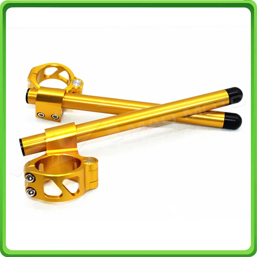 

37mm Clip-Ons Handlebar Riser 7/8" Raised Clip-on handle bars for Honda Suzuki Yamaha Kawasaki GD