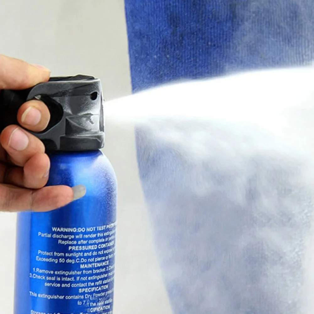 

2018 NEW Arrival Portable Household Car Use Powder Fire Extinguisher Compact Fire Extinguisher for Laboratories Hotels BLUE