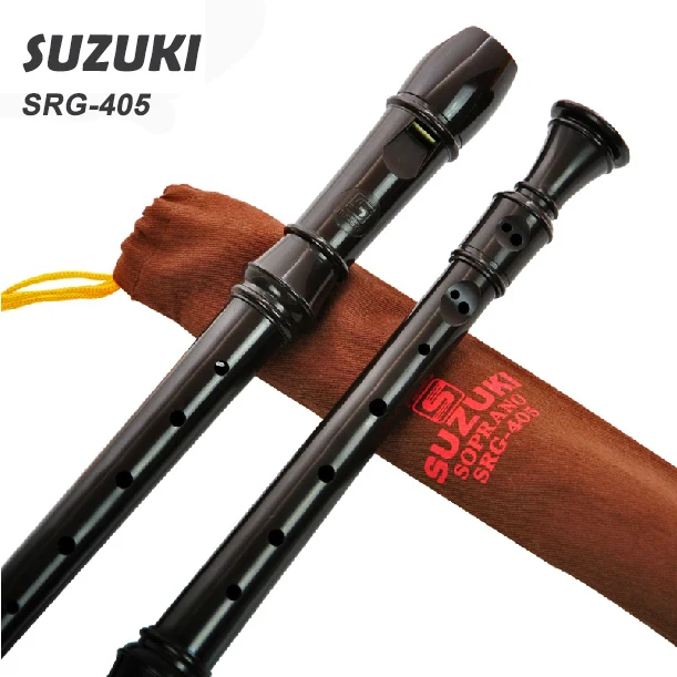 

SUZUKI SRG-405 clarinet clarionet recorder Descant Recorder Soprano Recorder instrument kids toys German-style 8 holes
