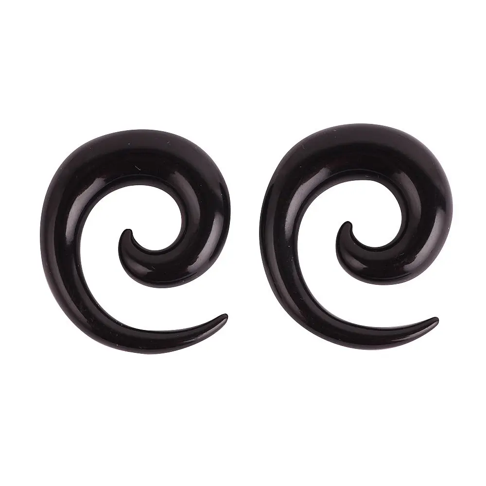 2PCS-Acrylic-Ear-Spiral-Plugs-Earring-Gauges-Punk-Acrylic-Taper-Expander-Plug-Tunnel-Piercings-Stretcher-Kits