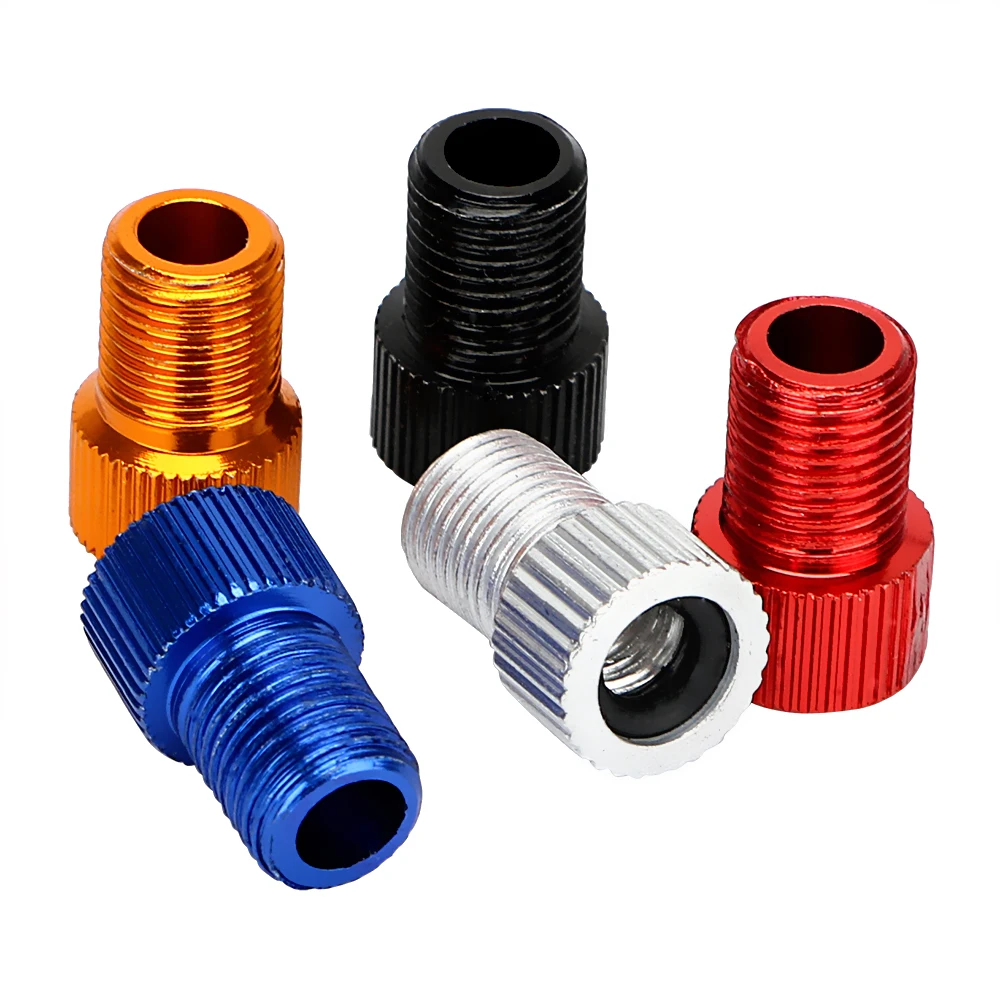 

5 Piece/Set Presta to Schrader Convert Connector Adapter Valve Car-styling Car Auto Bicycle Bike Tube Cap pump
