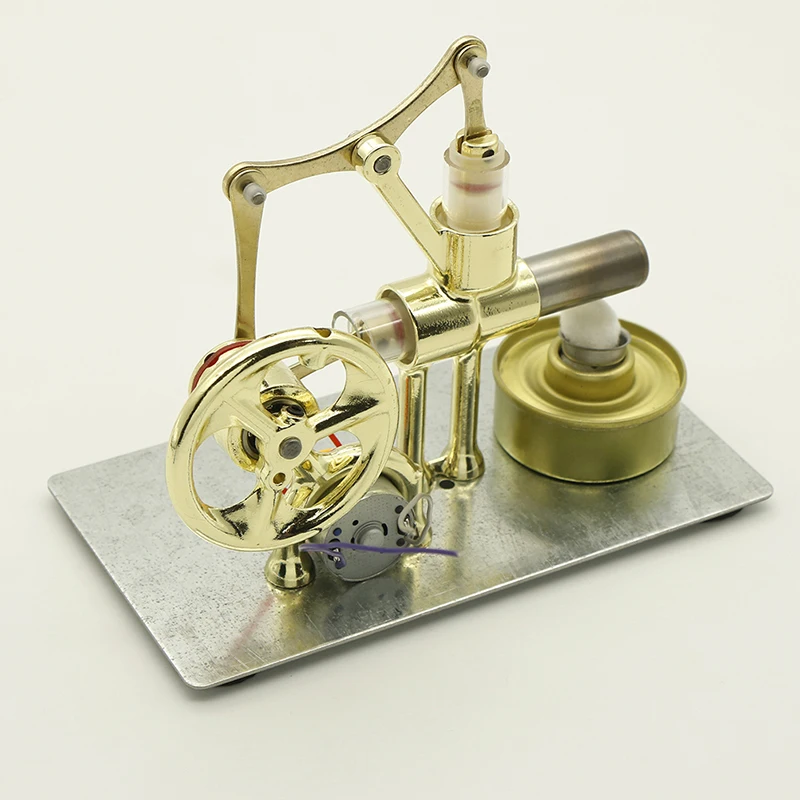 

One Set Stirling Engine Model Hot Air Stirling Engine Generator Cylinder Engine Model School Education Equipment