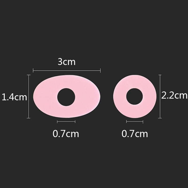 1 лист Овальный Круглый кукурузный пластырь ноги мозолей подушки защиты пальцев ноги боли рельефные подушки уход