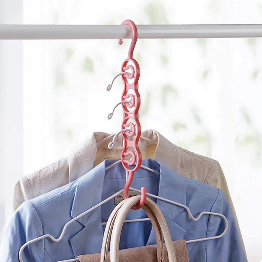 Hangers Finishing Frame Plastic Hanger Rack Creative Shape Companion