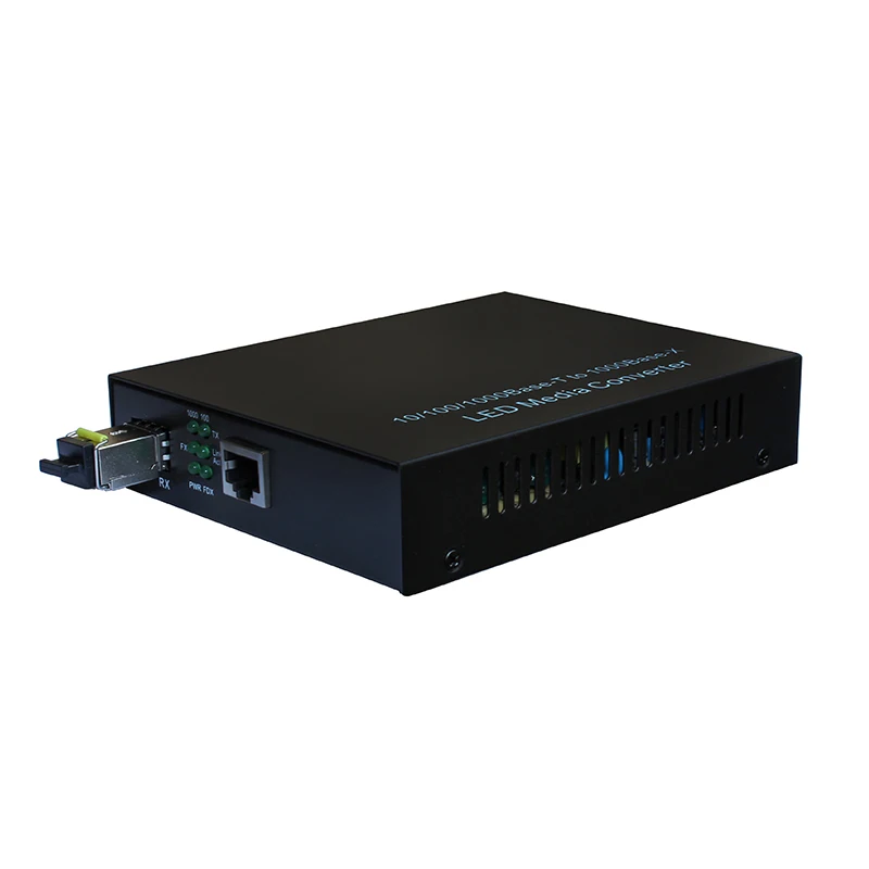 Медиаконвертер Amoonsky MC801 1 двойной 100/1000 м RJ45 SFP 500 многорежимный оптоволоконный