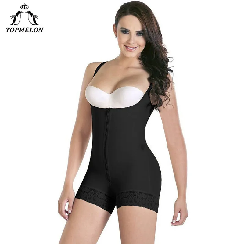 Seamless Zipper Full Body Shaper for dress
