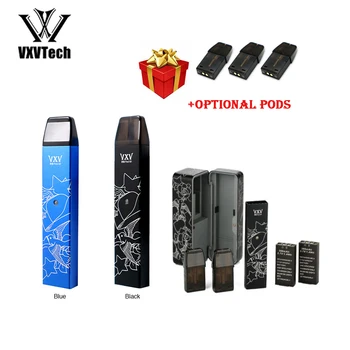 

New Fashion VXV RB Pod Kit 380mAh built in Battery with Charging Dock & 2.5ml pods 1.4ohm coil Ecig vape pod kit VS Drag Nano