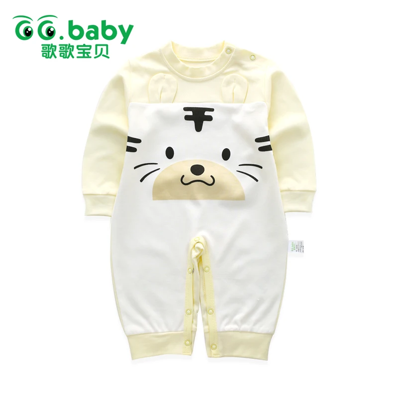 Buy Newborn Baby Animal Bear Jumpsuit Long Sleeve Baby