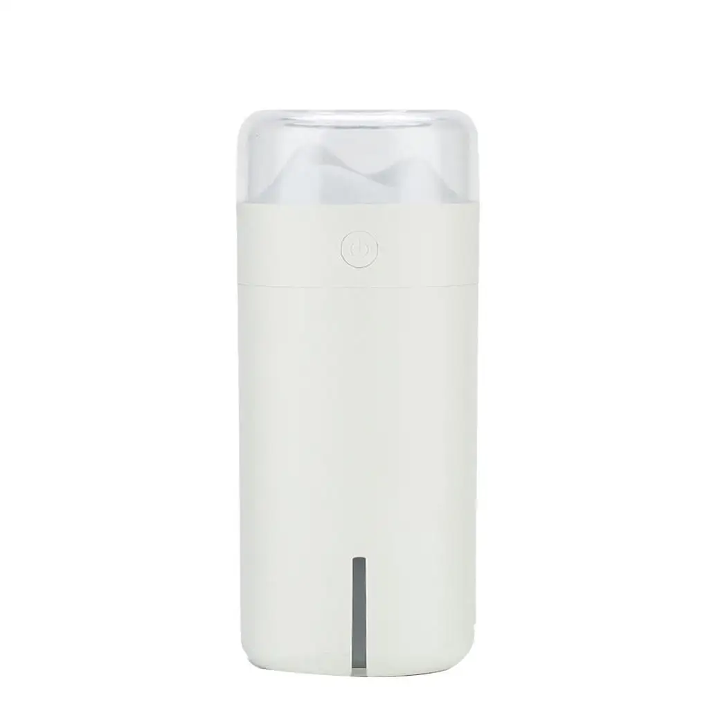 

Mini USB Air Humidifier Creative Micro Mountain View Cylindrical Aroma Diffuser With LED Night Light 200ml Mute Mist Hydrating