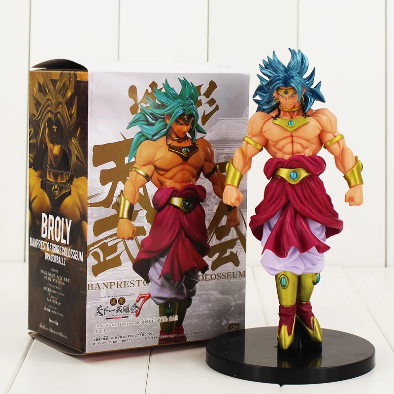 21cm Dragon Ball Z Broly Figure Toy Super Saiyan Broli ...