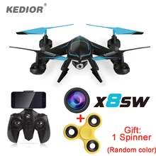 X8SW Wi-Fi FPV Дрон с камерой HD вертолет Quadcopter 2.4 г Профессиональный Дрон 720 P летающие камеры Вертолет БПЛА для продажи