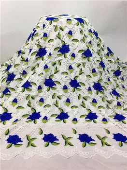 

2019 Latest Water Soluble lace African Guipure Lace Fabric Nigerian French Lace Fabric Embroidered French Cord laces