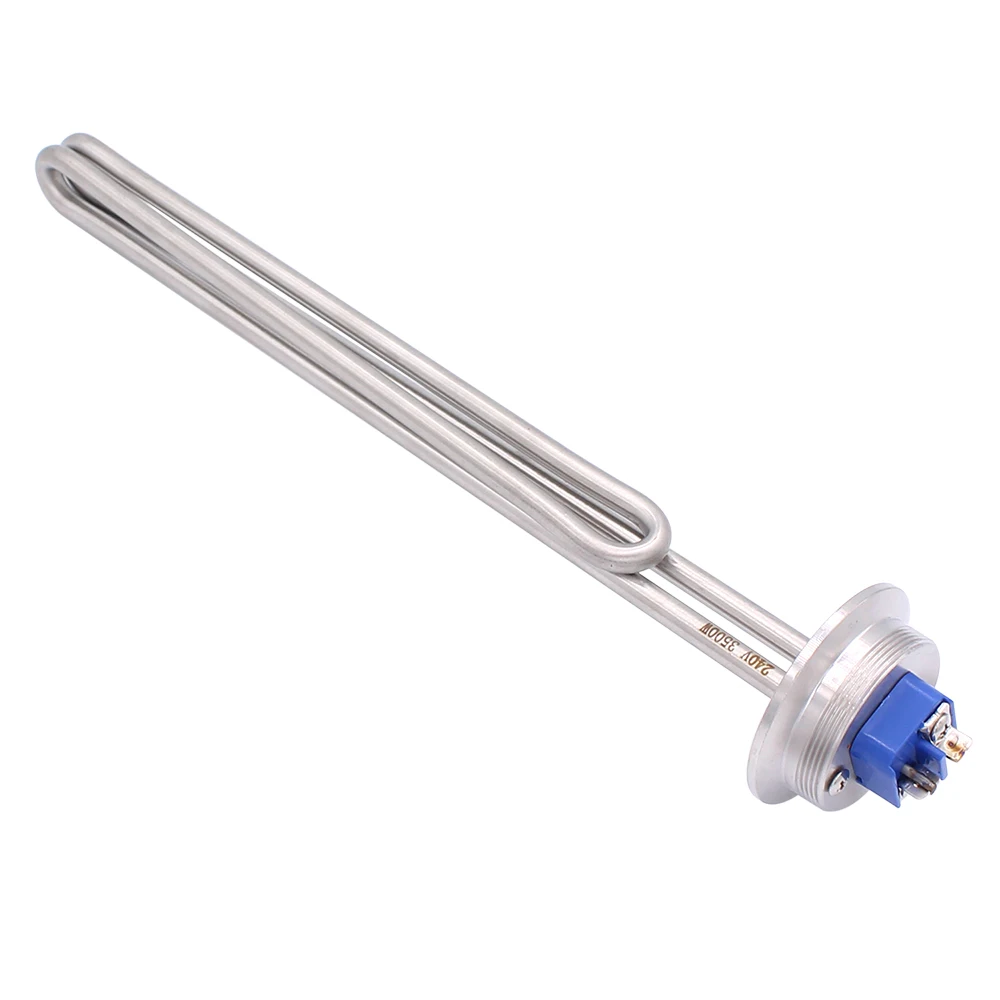 DERNORD 2" Tri-clamp 240V 3.5KW Electric Water Heater Fold back Type Immersion Heating Element