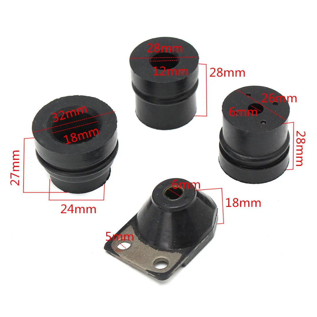 4Pcs Replacement Buffers Set For Chainsaw Stihl MS038/380/381/028/028AV/028WB
