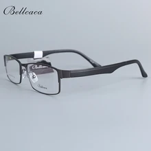 Bellcaca, оптическая оправа для очков, мужские очки, компьютерные диоптрийные очки по рецепту, оправа для мужских очков с прозрачными линзами, BC775