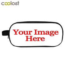 Чехол для косметики с логотипом на заказ, держатель для карандашей, чехол с цветочным рисунком для детей, школьный чехол, сумка для макияжа