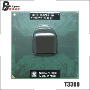 

Intel Mobile Celeron Dual-Core T3300 SLGJW 2.0 GHz Dual-Core Dual-Thread CPU Processor 1M 35W Socket P