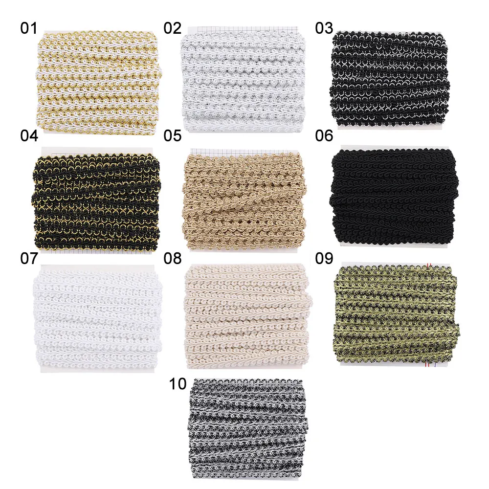 Lace Trim Fabric Lace Fabric Lace Ribbon Lace Garment Accessories Lace Sewing Supplies Lace Accessories Lace Sewing Accessories Clothing Accessories 5m/lot for DIY Clothes Wedding Crafts