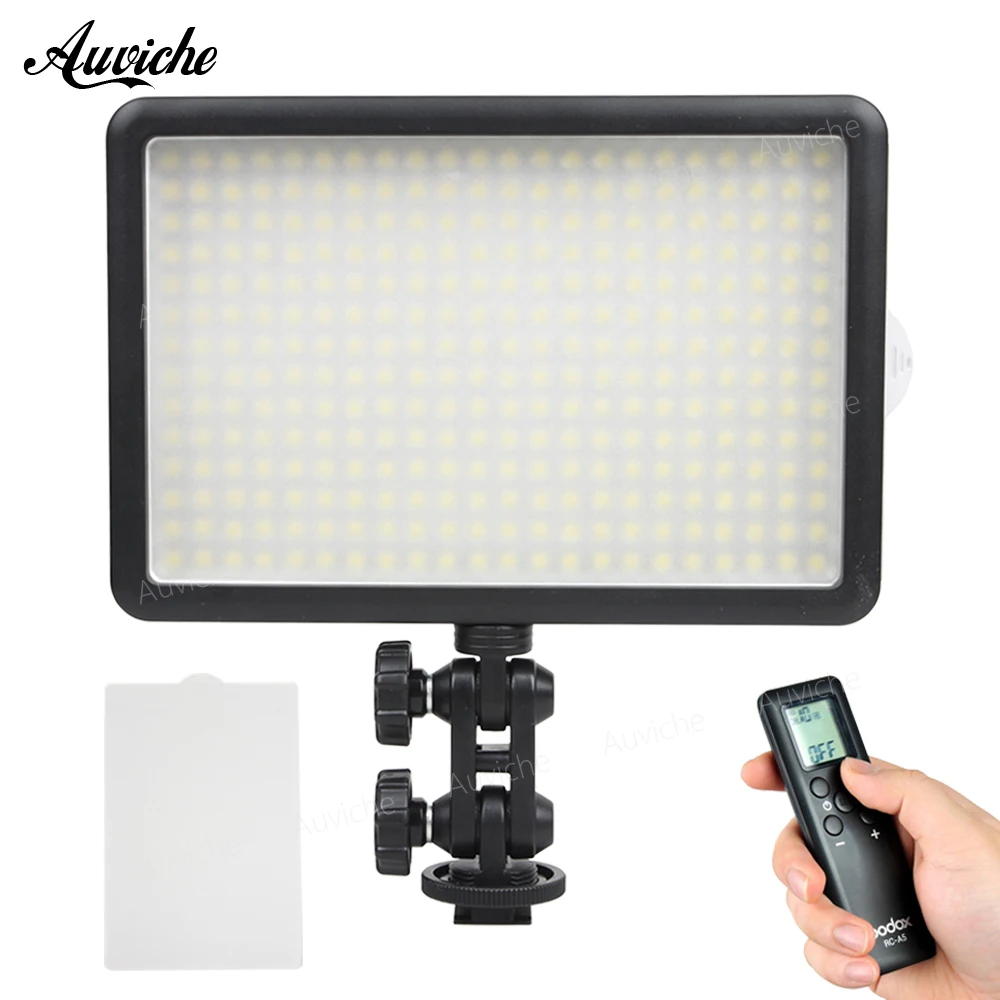 

Godox LED308C 3200-5600K LED Video LED light for DSLR Camera Camcorder Fill Light for Wedding News Interview Macro photography