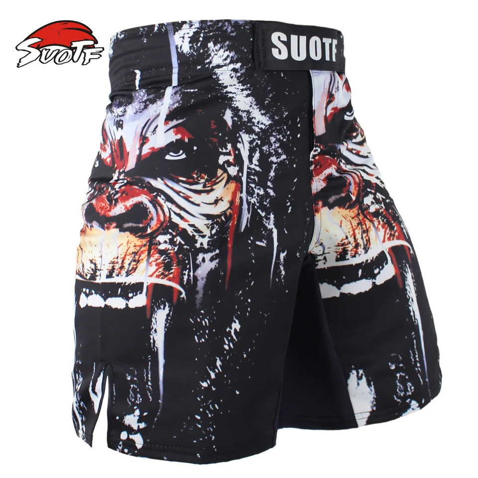 SUOTF MMA боксерские спортивные мужские с узорами орангутана персональные дышащие