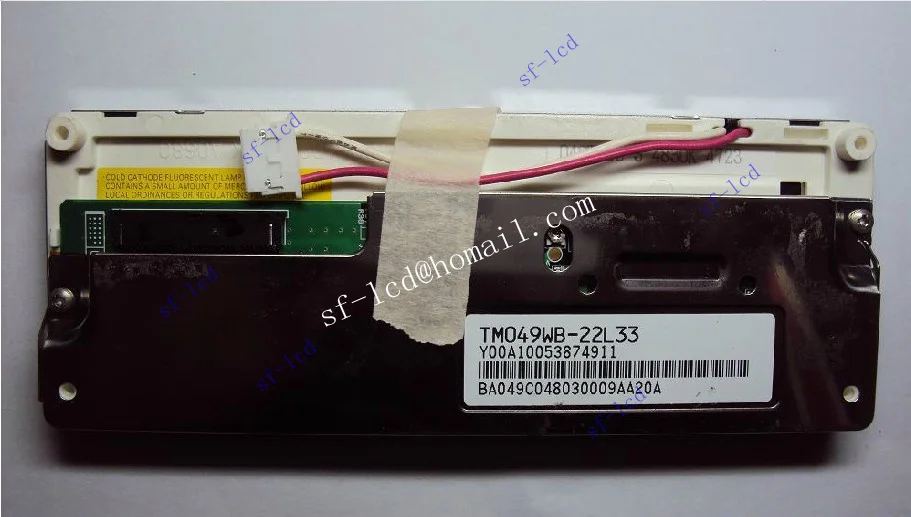 

4.9inch LCD screen TM049WB--22L33 TM049WB TM049WB-22L33 LCD screen display panel module Car DVD navigation system free shipping