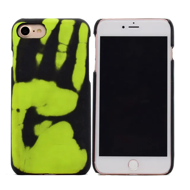 us 2 05 10 off new phone protective case responsive color change set mobile phone temperature sensitive protective cover for iphone 7 in iphone color change
