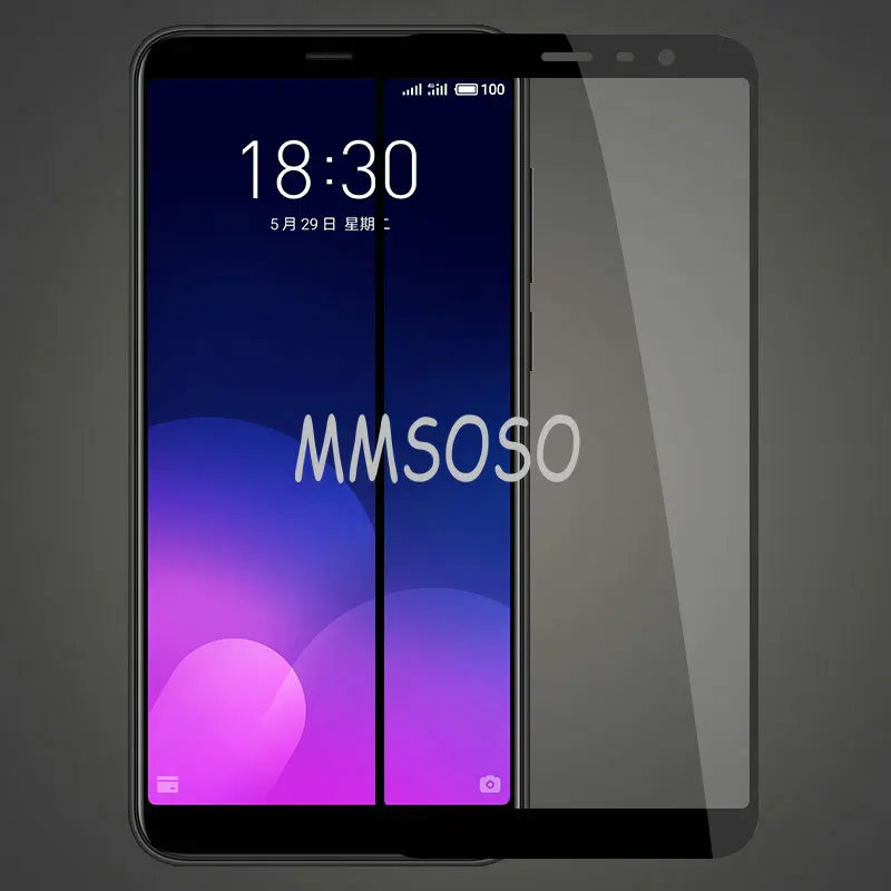 Закаленное стекло для Meizu M6T Meilan 6 T защита экрана 9H 2.5D стеклянная пленка M M811Q 5 7