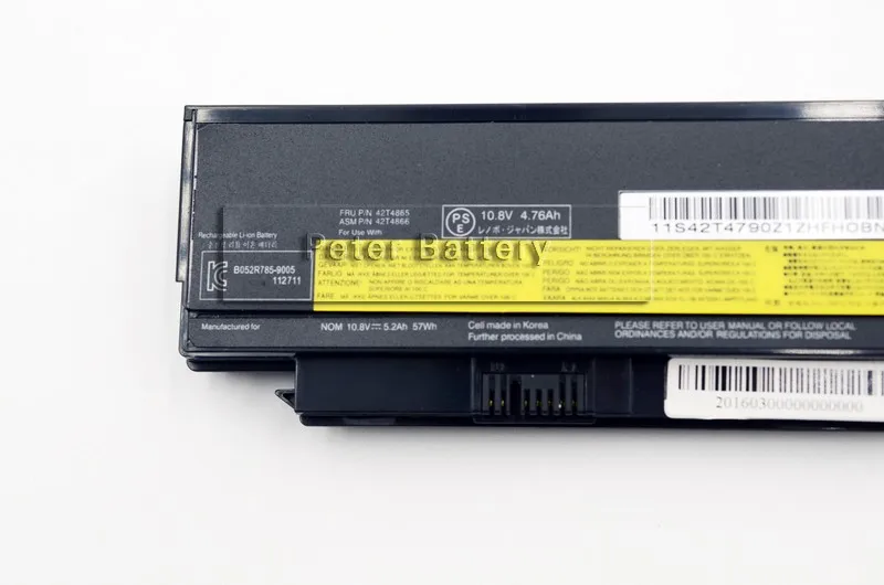 JIGU 0A36282 42T4875 42T4862 42T4861 42T4863 42T4865 42T4873 42Y4864 42Y4868 42Y4874 ноутбук Батарея для lenovo