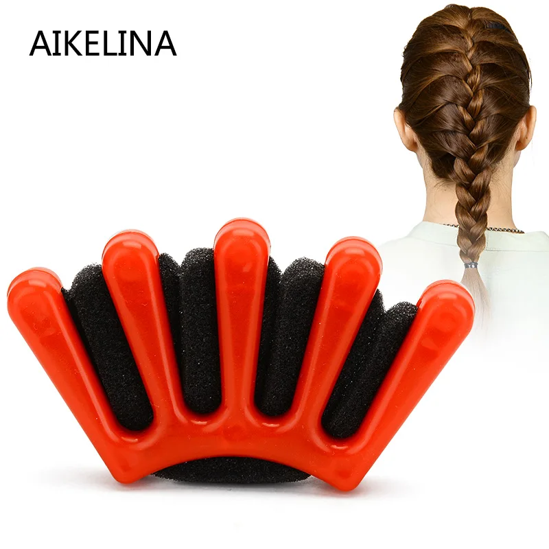 

AIKELINA Charming French Style 1pcs Women Girls DIY Sponge Hair Braider Plait Hair Twist Braiding Tool Hair Styling Tools