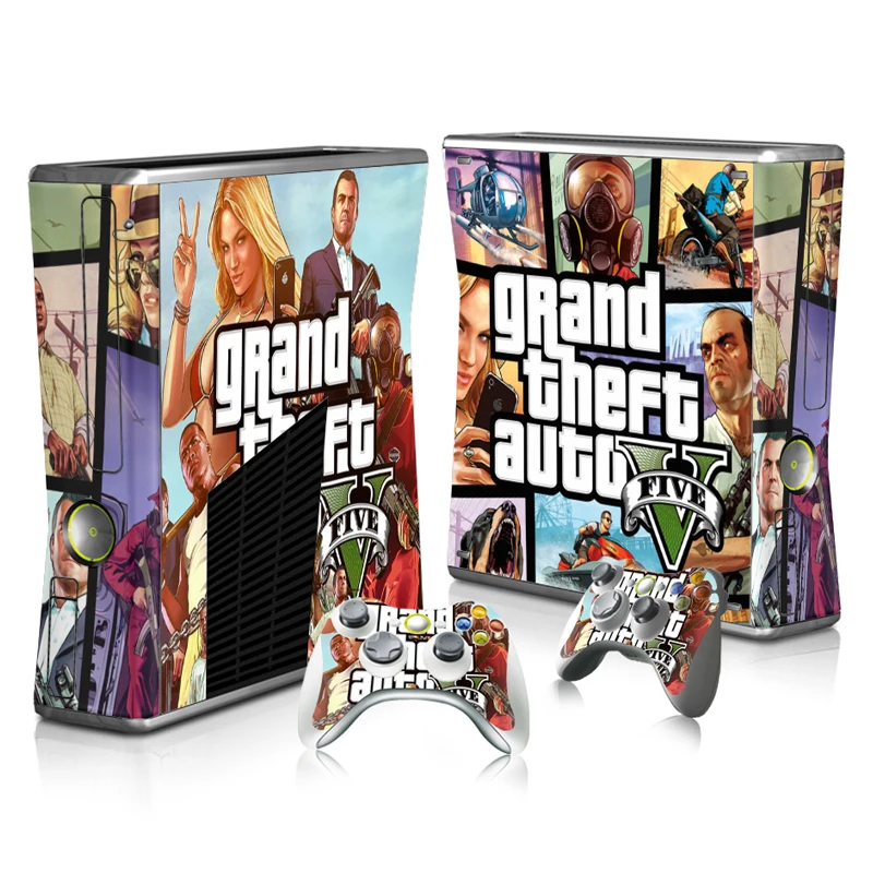 Skin Adesivo Protetor para PS4 Slim GTA V Grand Theft Auto 5 b3 com o  Melhor Preço é no Zoom