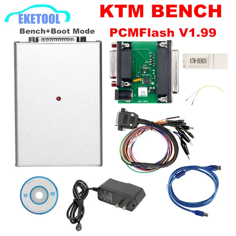 

Best Quality Professional KTM Bench V1.1.99 PCMFlash KTM Bench+Boot Mode Without Open Computer ECU Read/Write Directly