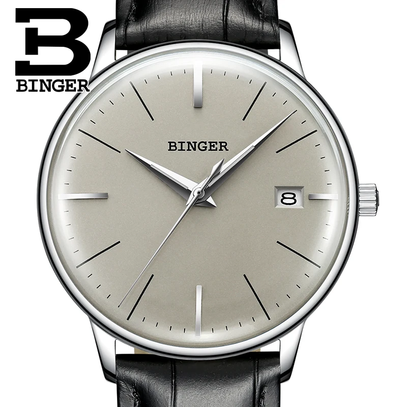 New BINGER Mechanical Watch Men Brand Luxury Men's Automatic Watches Sapphire Wrist Watch Male Waterproof Reloj Hombre B5078M-5