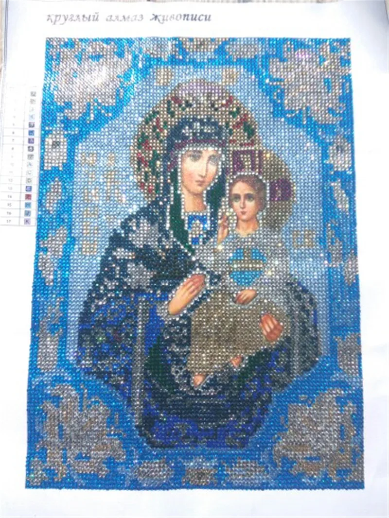 DIY 5D алмазная картина вышивка крестиком религиозные иконы Алмазная вышивка 5D Хрустальная мозаика узор домашний декор для подарка