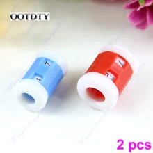 OOTDTY 2pcs Plastic Pride Row Counter 2 Sizes Knit Knitting Needles dorp shipping