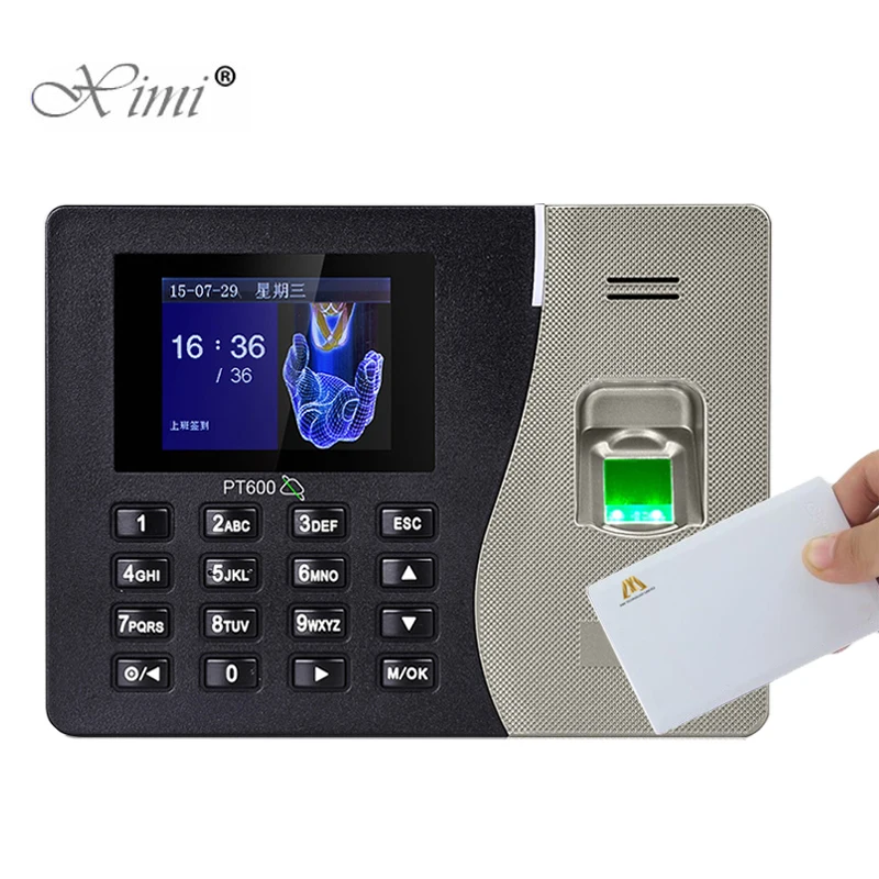 

PT600 ZK Biometric Fingerprint Time Attendance System With TCP/IP Communication Fingerprint And MF Card Time Attendance Recorder