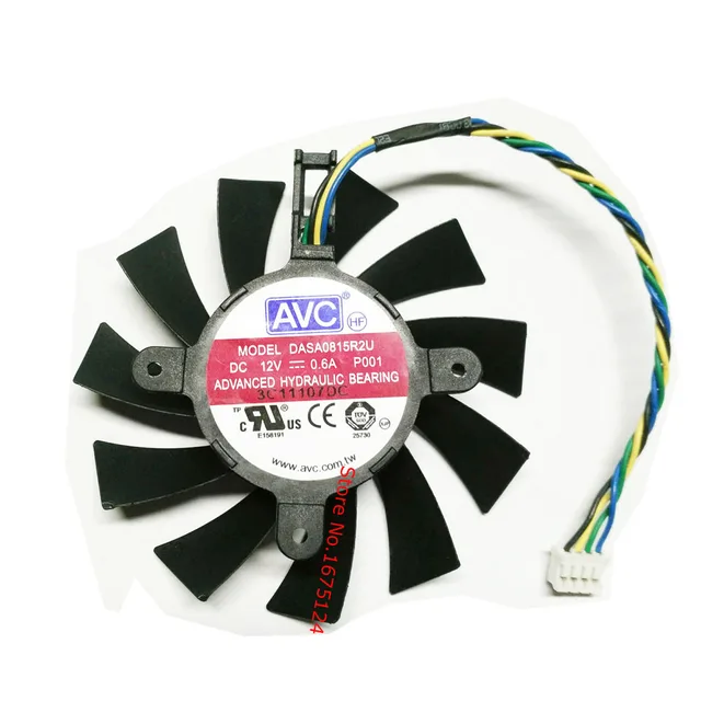 Special Price Computer Radiator VGA Cooler Fan Wtih Heatsink DASA0815R2U For Reference Design Graphics Card GTX450 Cooling