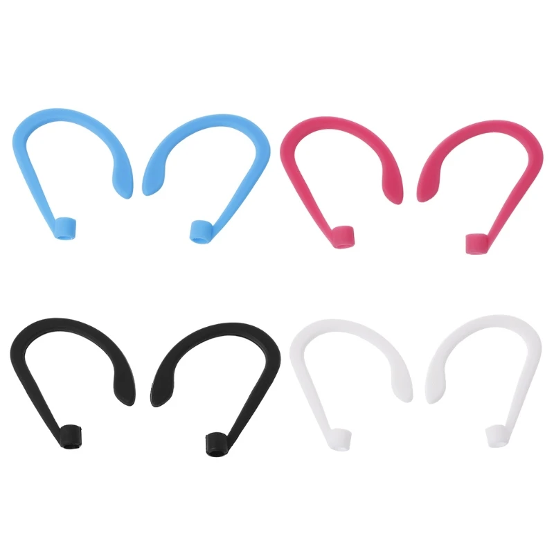 

1 Pair New Earhook Holder For Apple AirPods Strap Silicone Sports Anti-lost Ear Hook