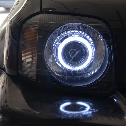 Suzuki Jimny angel eye headlight conversion Q5 Hella three pairs of
