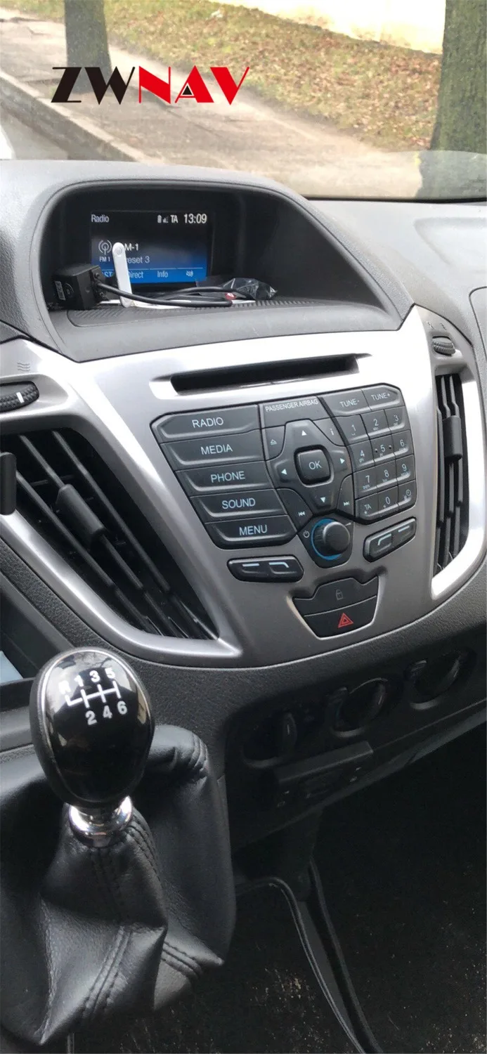 

Android System Car DVD Player GPS navigation For Ford Transit Custom 2015 - 2018 Headunit Multimedia CD Player Tape Recorder