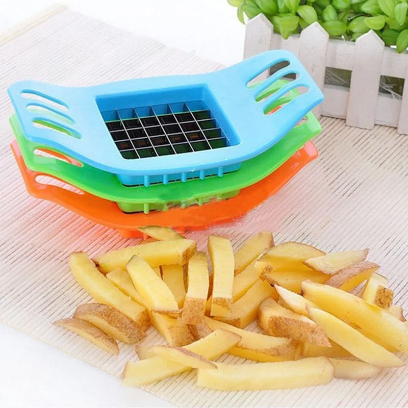

Potato Cutting Device Cut Fries Kit French Fry Yarn Cutter Carrot Vegetable Slicer Graters Chopper Chips Making Tools S35